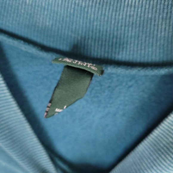 Women's Mineral Wash Long Sleeve Tiered Sweatshirt - Picture 4 of 6